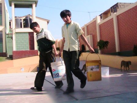 colegio sin agua
